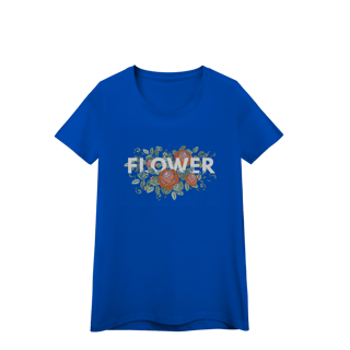 Nome do produto Camisa Baby Look Quality Flower