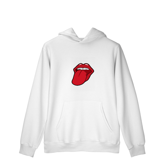Casaco Moletom Quality Canguru Rolling Stones