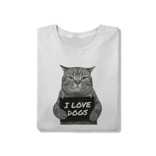 Nome do produto Camisa T-Shirt Quality I Love Dogs