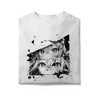 Nome do produto Camisa Oversized Rostos Anime