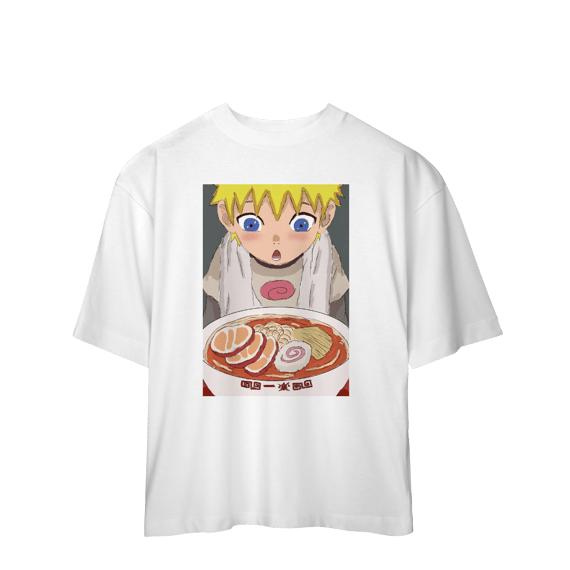 Camisa Oversized Naruto Ramen
