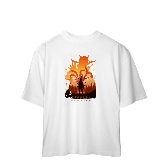 Camisa Oversized Naruto Uzumaki