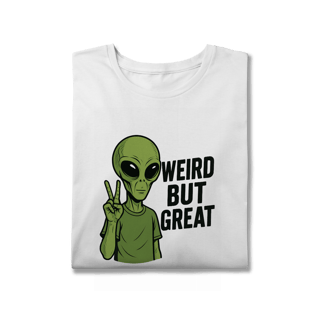 Nome do produto Camisa T-Shirt Plus Size Weird But Great