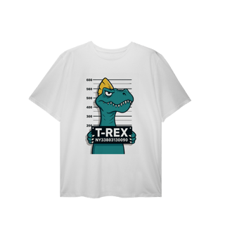 Nome do produto Camisa T-Shirt Plus Size T-Rex Fora da Lei 