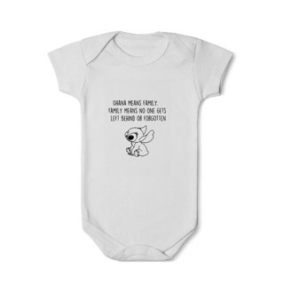 Nome do produto Body Infantil Lilo e Stitch