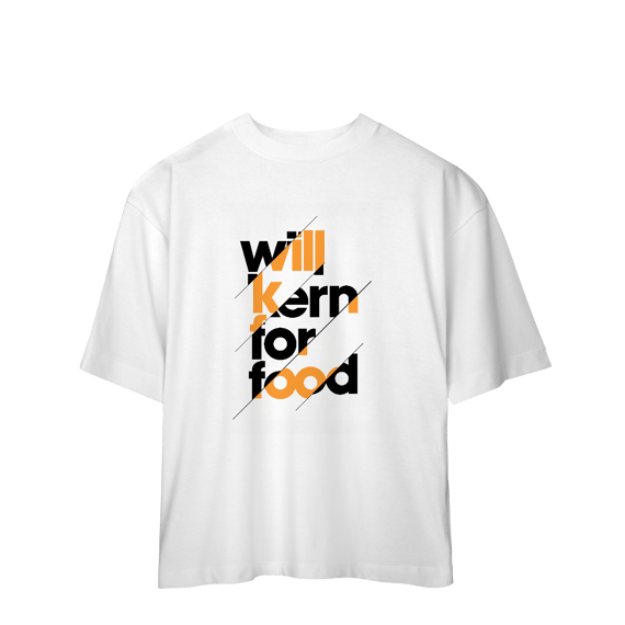 Camisa Oversized Will Kern For Food