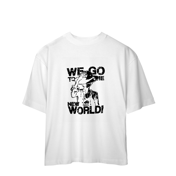 Camisa Oversized One Piece Luffy
