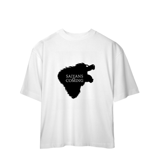Nome do produto Camisa Oversized Saiyans Are Coming