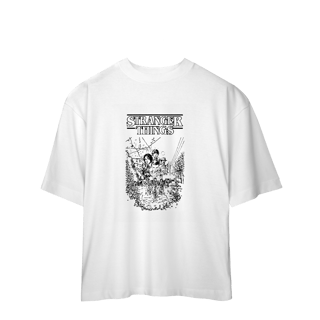 Nome do produto Camisa Oversized Stranger Things Fotolito