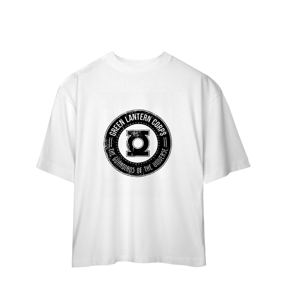 Camisa Oversized Tropa dos Lanternas Verdes