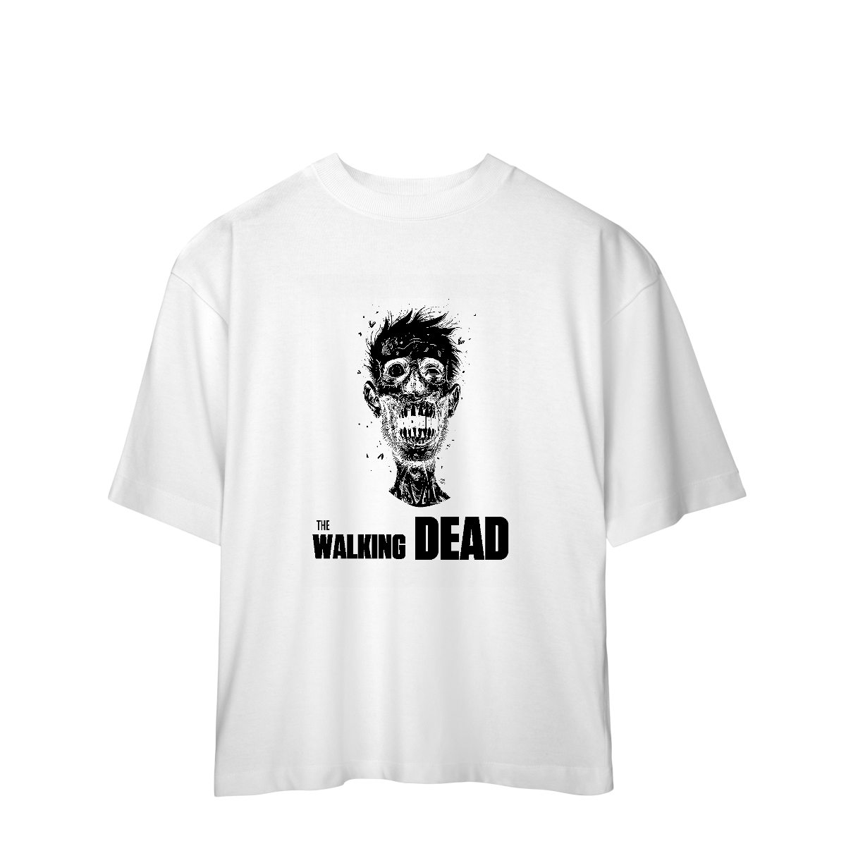 Nome do produto: Camisa Oversized Zumbi The Walking Dead 