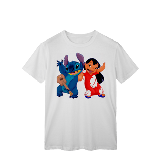 Nome do produto Camisa T-Shirt Classic Lilo e stitch Music