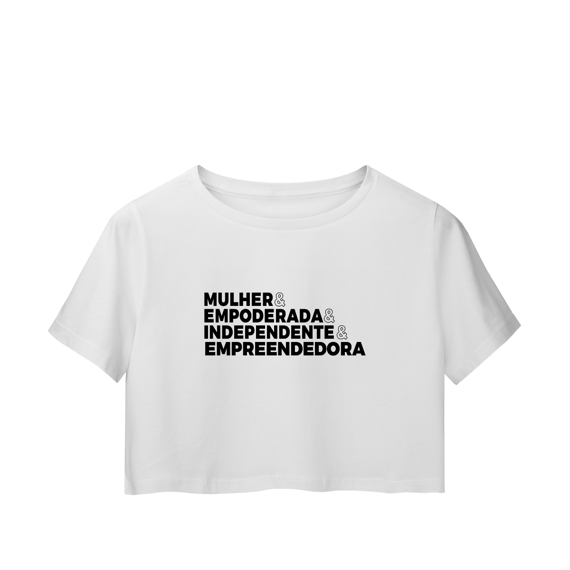 Cropped Mulher Empreendedora