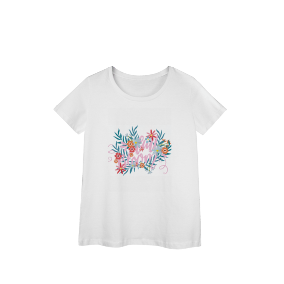Camisa Baby Look Prime Full Blom