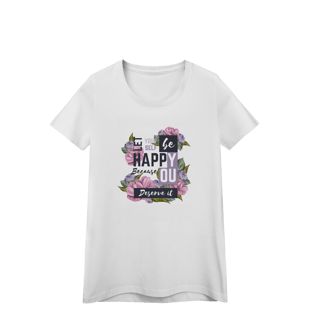 Nome do produto Camisa Baby Look Quality Happy You