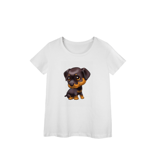 Nome do produto Baby Look Prime Caozinho Marrom