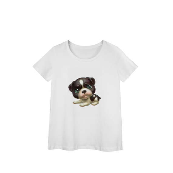 Camisa Baby Look Prime Buldogue Francês