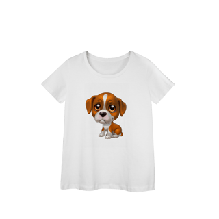 Nome do produto Camisa Baby Look Prime Cachorrinho triste