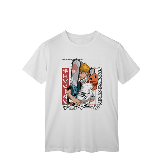 Camiseta T-Shirt Classic Chainsaw Man Denji