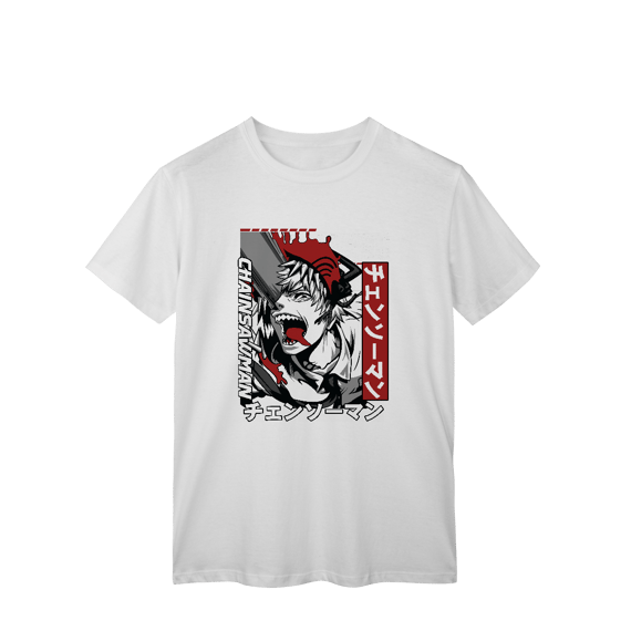 Camisa T-Shirt Classic Classic Chainsaw Man Denji