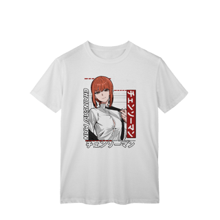 Nome do produto Camiseta T-Shirt Classic Makima Chainsaw Man 