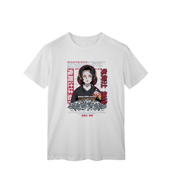 Camisa T-Shirt Classic Muzan Caótica Demon Slayer