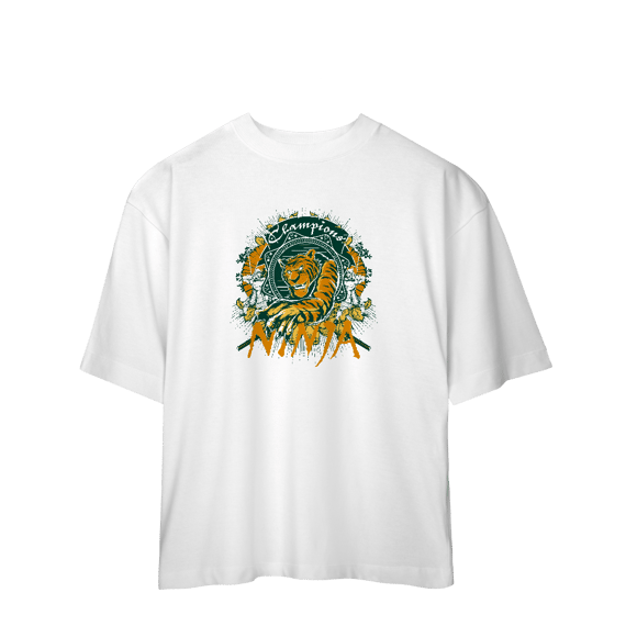 Camiseta Oversized Pantera Ninja