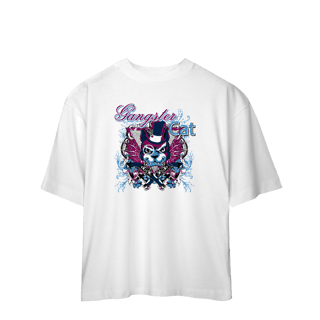 Nome do produto Camiseta Oversized Gangster Cat