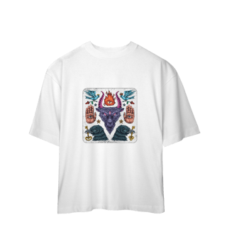 Nome do produto Camiseta Oversized Satã