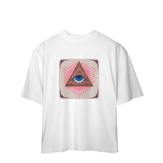 Nome do produto Camiseta Oversized All-seeing eye