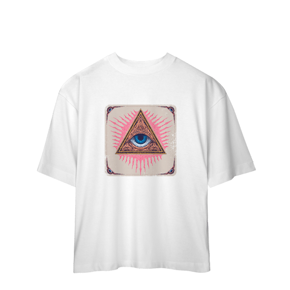 Camiseta Oversized All-seeing eye
