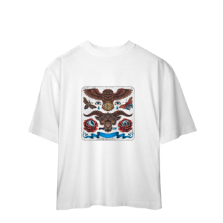 Nome do produto Camiseta Oversized The dark art