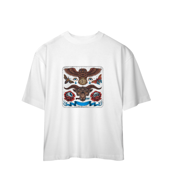 Camiseta Oversized The dark art