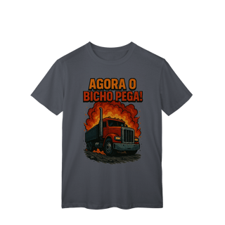 Nome do produto Camisa T-Shirt Classic Agora o Bicho Pega