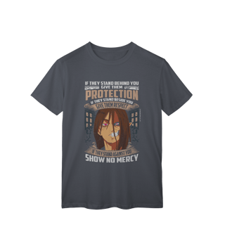 Nome do produto Camisa T-Shirt Classic Eren & Titan – Dualidade, Fúria e Liberdade 
