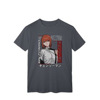 Nome do produto Camiseta T-Shirt Classic Makima Chainsaw Man 