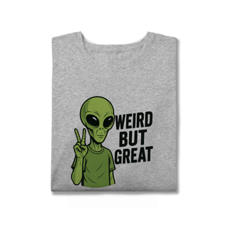 Nome do produto Camisa T-Shirt Plus Size Weird But Great