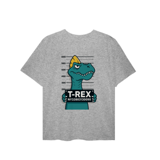 Nome do produto Camisa T-Shirt Plus Size T-Rex Fora da Lei 