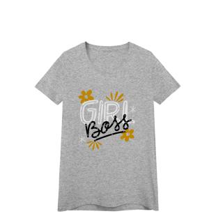 Nome do produto Camisa Baby Look Quality Girl Boss