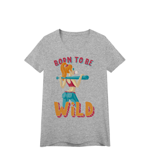 Nome do produto Camisa Baby Look Prime Quality Born To Be Wild