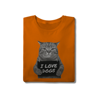 Nome do produto Camisa T-Shirt Quality I Love Dogs