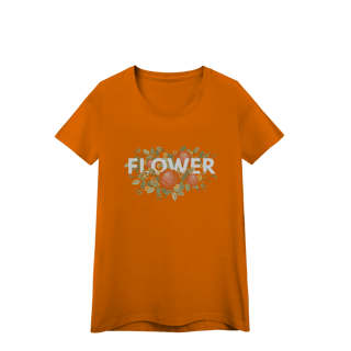 Nome do produto Camisa Baby Look Quality Flower