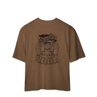 Nome do produto Camiseta Oversized HardCore Death