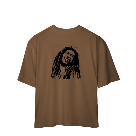 Camiseta Oversized Bob Marley