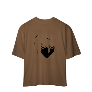 Nome do produto Camisa Oversized L Death note Rosto