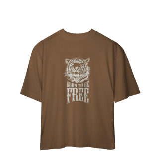 Nome do produto Camiseta Oversized Born to be Free