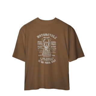 Nome do produto Camiseta Oversized Motorcicle Is On Your Day