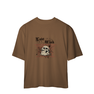 Nome do produto Camiseta Oversized Last Wish 