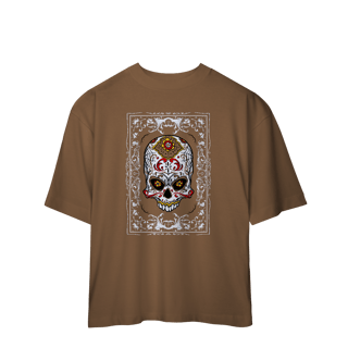 Nome do produto Camiseta Oversized Caveira Mexicana