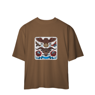 Nome do produto Camiseta Oversized The dark art